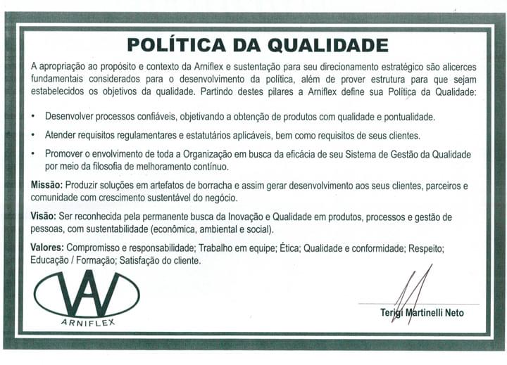 Airniflex Politica-de-qualidade